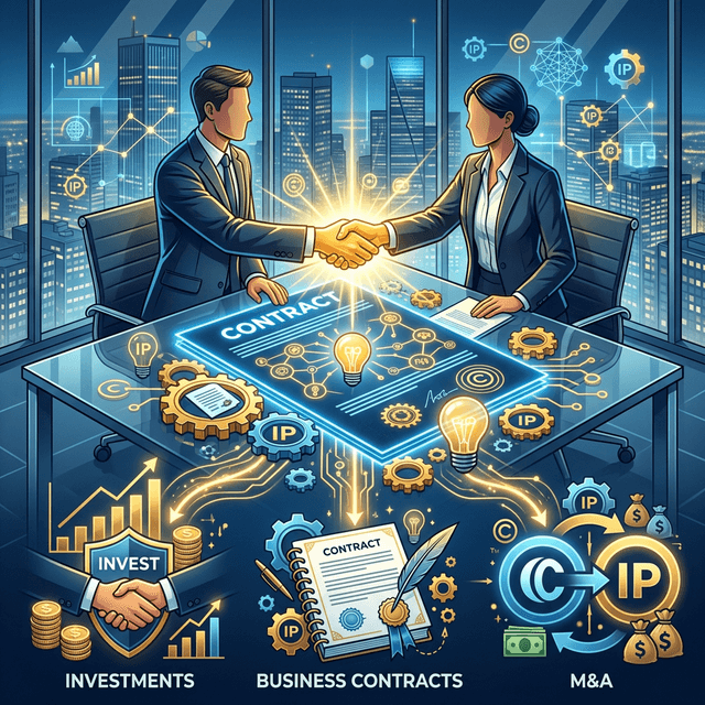 Propriedade intelectual em contratos, investimentos e operações de M&A